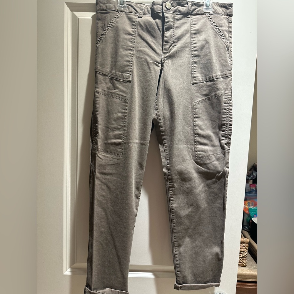 Wit & Wisdom Ab Solution Women’s Brown Cargo Pants